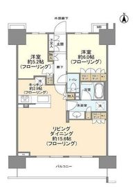 ブランズ元浅草 14階 間取り図
