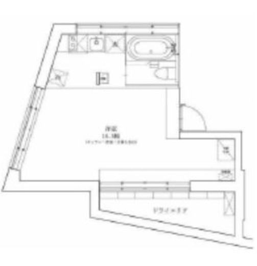 RBM目黒レジデンス 101 間取り図