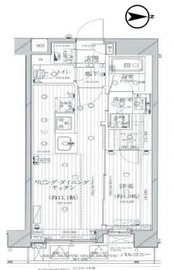 シティインデックス中野 3階 間取り図