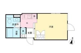 ラピス原宿2 104 間取り図