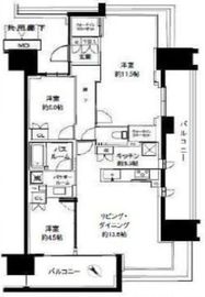 プレミスト有明ガーデンズ 12階 間取り図