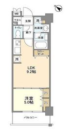 ジニア浅草 3階 間取り図