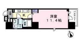 プリムヴェール四谷 505 間取り図