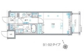 ZOOM恵比寿 9階 間取り図