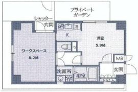 チェスターハウス猿楽町 101 間取り図