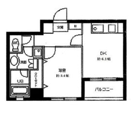 ラクラス田原町 1102 間取り図