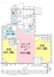 ザ・パークハウス三田タワー 16階 間取り図