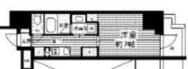 ミリアレジデンス根岸柳通 201 間取り図