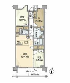 ドレッセ用賀 2階 間取り図