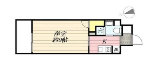 ミリアレジデンス根岸柳通 902 間取り図