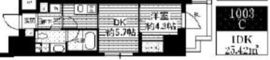 ミリアレジデンス根岸柳通 1003 間取り図