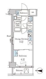 GRAN PASEO清澄白河 (グランパセオ清澄白河) 1002 間取り図