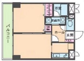 サンアーバン目黒 602 間取り図