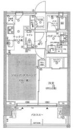 シティテラス代々木公園 6階 間取り図