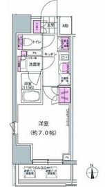 プレジリア東日本橋 601 間取り図