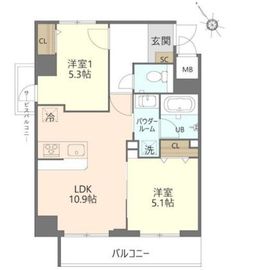 Lea Hale 5階 間取り図