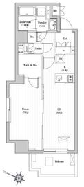 文京本駒込レジデンス 101 間取り図