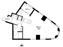カラム 203 間取り図