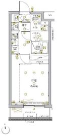 クレイシアIDZ新宿落合ディアコート 1階 間取り図