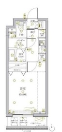 クレイシアIDZ新宿落合ディアコート 1階 間取り図