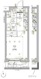 クレイシアIDZ新宿落合ディアコート 1階 間取り図