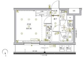 クレイシアIDZ新宿落合ディアコート 2階 間取り図