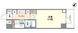 ベルファース代田橋 101 間取り図