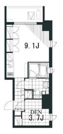 ラティエラ文京音羽 702 間取り図