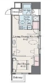 アーバンフラッツ池袋プレミアム 801 間取り図