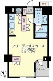 朝日上野マンション 7階 間取り図