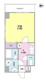 ヒルサイド御茶ノ水 406 間取り図