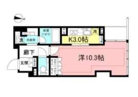 宮益坂ビルディングザ・渋谷レジデンス 8階 間取り図