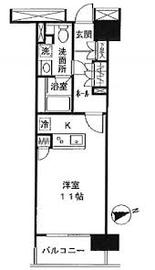 メゾンカルム代々木公園 703 間取り図