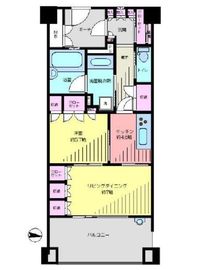 アトラス諏訪町レジデンス 3階 間取り図