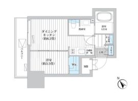 Luma高輪 401 間取り図