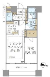 ブリリアタワーズ目黒 4階 間取り図