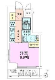 門前仲町レジデンス弐番館 207 間取り図