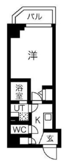 ルネサンスコート巣鴨 403 間取り図