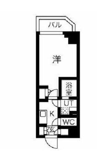 ルネサンスコート巣鴨 401 間取り図