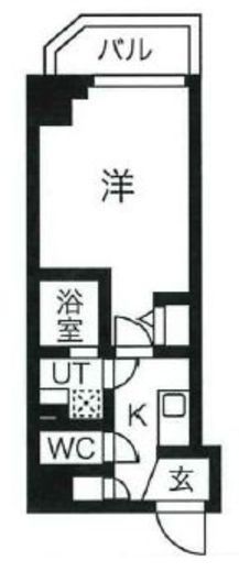 ルネサンスコート巣鴨 702 間取り図