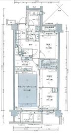 ザ・パークハウス市谷甲良町 5階 間取り図