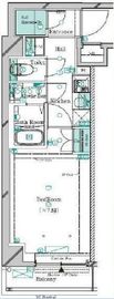 ガリシア新宿西落合2 2階 間取り図