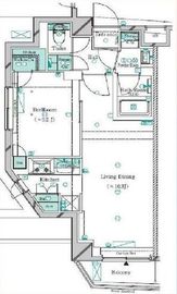 ガリシア新宿西落合2 3階 間取り図