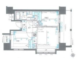 ZOOM品川南 7階 間取り図