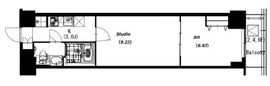 エスティメゾン押上 206 間取り図