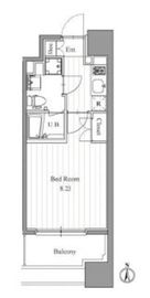 フィットエル森下 813 間取り図