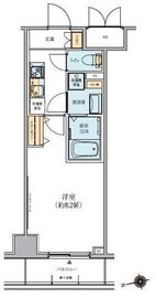 リージア経堂イーストプレイス 210 間取り図