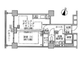 ジェイタワー西大井 24階 間取り図