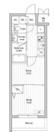 ハーモニーレジデンス文京千石 2階 間取り図