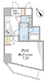 スカイグランデ押上 202 間取り図